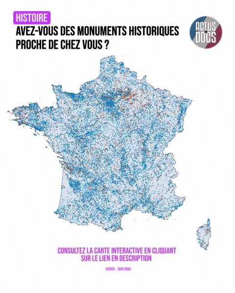 Les monuments historiques en France
